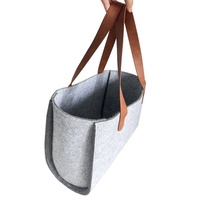 Sacs à main pour femmes à double usage sac fourre-tout en feutre sacs de marque sac à bandoulière avec poignée en PU