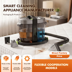 Nettoyeur de tapis portable pour la maison, machine de nettoyage à sec et humide à forte aspiration, nettoyeur de taches, nettoyage en profondeur, aspirateur pour canapé, siège de voiture, tapis - Product Image 1