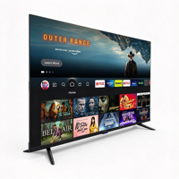 Téléviseur intelligent DLED 4K UHD 50 pouces 3840 x 2160 Noir Grand écran Signal numérique Multilingue Affichage pour hôtel