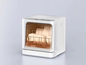 Lavaplatos inteligente <span class=keywords><strong>Xiaomi</strong></span> Mijia, sistema de doble pulverización, esterilización ultrasónica, limpiador, lavadora, original - Product Image 6