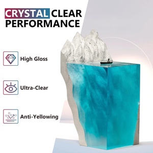 Résine Époxy Créative DIY 3D Métallique Transparente Souple pour Revêtement, Scellement, Construction, <span class=keywords><strong>Peinture</strong></span> de Meubles et Plastique - Product Image 3