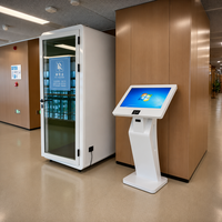 Sistema Interactivo de Gestión de Filas HAUMR, Pantalla de Señalización Digital para Salas de Servicio Público y Oficinas Gubernamentales