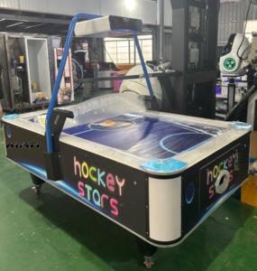 Mesa de Hockey de Aire Arcade Hockey Stars para Dos Jugadores, Consola Deportiva de Interior, Simulador de Entretenimiento Operado con Monedas, Plástico, 1 Año de Garantía - Product Image 5
