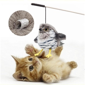 Nuevo Juguete Eléctrico de Peluche con Sonido, Pájaro Simulado Automático, Varita de Juguete para Gatos, Venta al por Mayor de Fábrica - Product Image 5