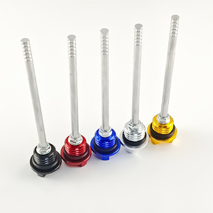 Varilla Medidora de Aceite de Aluminio Qiangye de 20 mm, Varilla de Nivel de Aceite Universal para Motocicleta CNC, Diseño Colorido - Product Image 2