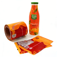Fundas retráctiles impresas ecológicas para latas de aluminio de bebidas