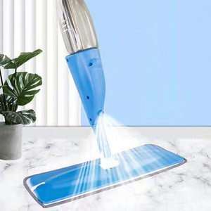 Mopa Pulverizadora Giratoria 360° con Almohadilla <span class=keywords><strong>de</strong></span> Microfibra <span class=keywords><strong>de</strong></span> Acero Inoxidable, Tanque <span class=keywords><strong>de</strong></span> Agua Grande <span class=keywords><strong>de</strong></span> 400ml para Limpieza <span class=keywords><strong>de</strong></span> Suelos <span class=keywords><strong>de</strong></span> Madera, Madera Dura y Azulejos en Cocinas - Product Image 1