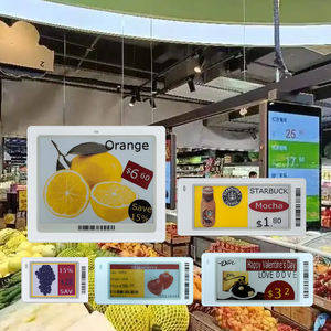 Étiquette de prix électronique pour rayonnage, écran E-Paper E-Ink, système numérique ESL pour supermarchés, entrepôts et chaînes de magasins de proximité - Product Image 4