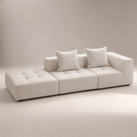 Canapé-lit télescopique multifonctionnel moderne professionnel, fauteuil lounge zéro mur, canapé en mousse oreille d'éléphant