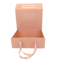 Boîtes d'emballage pliables personnalisées avec logo, vente en gros, boîtes cadeaux imprimées personnalisées avec logo, boîtes en papier pliables, boîte magnétique de 6 pouces