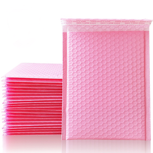 6x10 מתכתי מעטפת בועת שקיות מותאם אישית מודפס מט שחור מתכתי רדיד לעטוף מרופד אריזה מעטפה מרופדת - Product Image 5