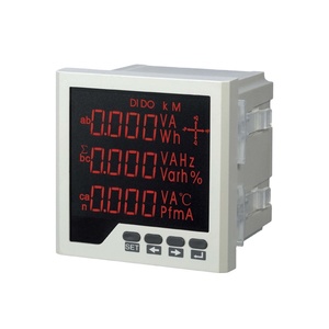 Multi-Fungsi Meteran Digital Gabungan Meter Fase Tunggal AC Volt Amp Meter LED HY-UI Series Multimeter