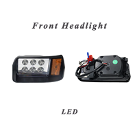 Kit d'éclairage LED pour voiturette de golf Club Car DS avec faisceau de câblage, feux avant et arrière pour voiturette de golf