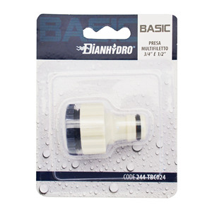 Raccordi Multiuso Base per Tubi Idraulici da 3/4\" e 1/2\" - Product Image 1