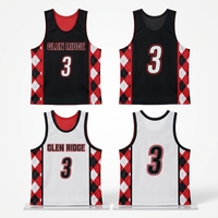 Jersey Lacrosse Reversible Sublimasi Custom Grosir 2027, Model Baru, Harga Murah