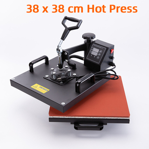 New 15x15 Inch Semi-Automatic High Pressure Heat Press Machine for T-Shirt Sublimation Transfer Printing 110V 220V