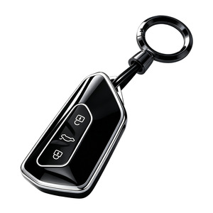 Funda de TPU para Llave de Volkswagen, Compatible con VW Golf GTI, Skoda Octavia, <span class=keywords><strong>ID3</strong></span>, ID4, con Llavero; Apta para VW Golf/ID/Atlas/MK8/GTI - Product Image 5