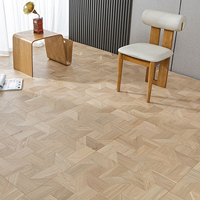 Parquet en chêne naturel multicouche de haute qualité, design géométrique, vente en gros