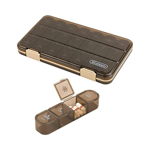 Glosen Plastic Decorative Pill Boxes Organizer Monthly Pill Organizer Daily Pill Organizer With Logo