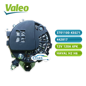 Alternador <span class=keywords><strong>Valeo</strong></span> 442817 12v 120a OEM 3701100XEG71 AHC128003 ALQ2736BS 301N22162Z 128003 para HAVAL H2 H6 - Product Image 2