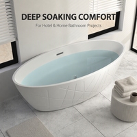 1800mm 71 pouces baignoire autoportante usine pas cher prix baignoire couleurs personnalisées jets acrylique salle de bain intérieure baignoires