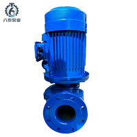 Pompa Air Sentrifugal Vertikal Inline Penguat Listrik Pipa Kustom Big Flow