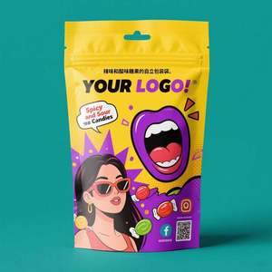 ถุงบรรจุลูกกวาดทนต่อเด็ก1ก.-14ก. ทนทานถุงยืนขึ้นได้พิมพ์โลโก้ได้ตามต้องการ - Product Image 5