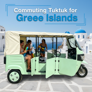 Rickshaw électrique homologué EEC COC pour les stations touristiques des îles grecques et l'Europe du Sud - Product Image 1