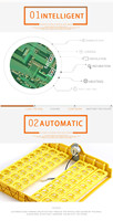 Machine d'incubation de volailles YZ-112, incubateur d'œufs mini 112, fabriqué en Chine
