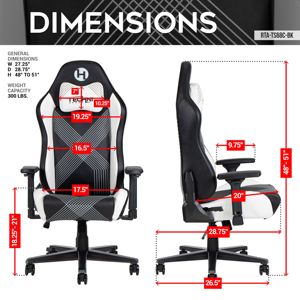 DB Techni Sport Comfort Edge Silla Gaming Negra, Silla para Videojuegos, Color Negro, 2017 - Product Image 4