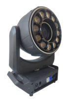 Projecteurs à tête mobile STSLITE-LED RGBW avec modes Flash/Stroboscope/Gradation, contrôle DMX512/sonore, indice IP33, pour fêtes d'anniversaire et usage domestique