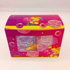 Venta al por mayor <span class=keywords><strong>de</strong></span> caramelos retro <span class=keywords><strong>de</strong></span> goma <span class=keywords><strong>de</strong></span> mascar con sabor a frutas, caramelos explosivos <span class=keywords><strong>de</strong></span> <span class=keywords><strong>fresa</strong></span> Jumping Boom Gum - Product Image 2