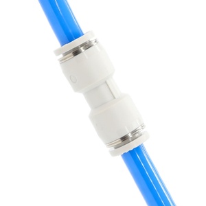 AIRTOC PU4-6-8-10-12pneumatic <b>Quickly</b> Coupler Metal Hose Lock Tube Wire Splitter Release Pipe <b>Connector</b> Hydraulic Fitting - Product Image 3