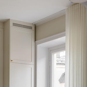 Rideaux et cantonnières plissés en forme de S personnalisables, luxueux et translucides - Product Image 3