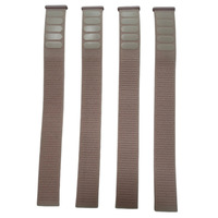Sangle auto-adhésive en nylon extensible ZS0079 Zhisheng Weaving avec boucle auto-agrippante, surface moelleuse et adhésif puissant
