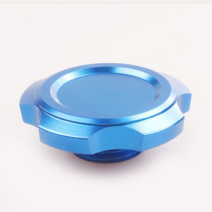 Bouchon de réservoir de carburant en aluminium 67,5 mm x 25 mm pour pick-up, couleur bleue - Product Image 3