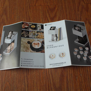 Impresión de instrucciones en Color blanco y negro, Impresión de instrucciones plegable personalizada, <span class=keywords><strong>folleto</strong></span>, hoja plegable de papel personalizado - Product Image 2