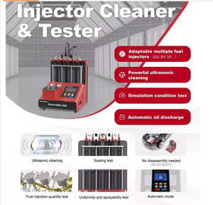 Limpiador y Probador de Inyectores GDI Ultrasónico CNC605 CNC605A, Lector de Códigos, Certificado CE, 220V para Hafei - Product Image 5