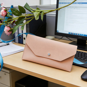 Cartera de piel sintética reutilizable RTS Stock, organizador de dinero cuadrado, sobre para efectivo, regalo de negocios, monedero para guardar dinero en efectivo - Product Image 5