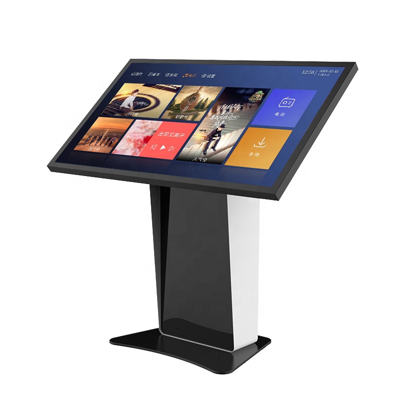 43 Inch Android Shopping Mall Advertising Display Information Kiosk Self Service Interactive Touch Screen Kiosk