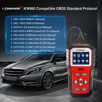 Escáner de Diagnóstico Automotriz OBD2 12V con el Último Software, Herramienta Automotriz con Actualización del Sistema y Función de Impresión de Datos de Fallas