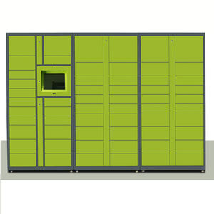 Casillero Electrónico Inteligente y Automático Moderno para Entrega de Paquetes, para Centros Comerciales, Supermercados, Hoteles, Talleres, Apartamentos, Parques, Hospitales, de Acero - Product Image 1