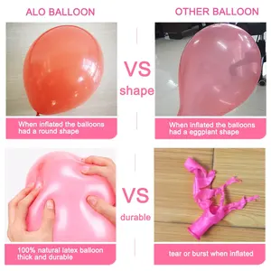 Groothandel Party Decor Biologisch Afbreekbaar Latex Balon Helium Globos Gelukkige Verjaardag Decoratie Ballon Ballons