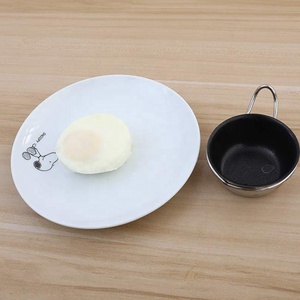 Thép không gỉ luộc Chảo trứng nồi 4 không dính ly lớn trứng poacher trứng Maker Cookware Set - Product Image 4