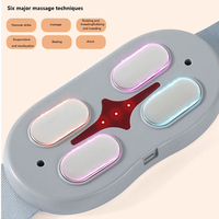 Ceinture de massage abdominale sans fil à micro-courant, chauffante pour les règles, rechargeable, pour les crampes menstruelles et le dos, avec logo personnalisé