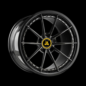 Jiangzao ล้อคาร์บอนไฟเบอร์2ชิ้นล้อปลอมสำหรับ RS7 R8 4K MK2 AMG GT Corvette C8 488 GTB 992 GT3/การเดินทาง911 991 - Product Image 3