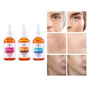 Set de Suero Facial Hidratante Antiedad con Colágeno Doble, Set de Cuidado de la Piel con Vitamina C, Aclarante y Blanqueador, Venta al Por Mayor - Product Image 6