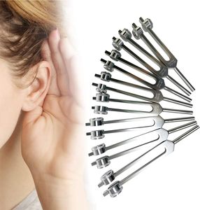 128/256/512Hz Chakra Tuning Forks Set Weighted High Quality Medical Chakra Tuning Forks For Sound Healing - Product Image 3