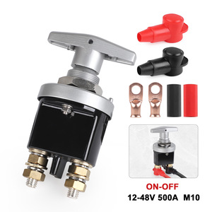 Interrupteur isolateur de batterie 12-48V 500A M10, solénoïde marche/arrêt pour usage automobile - Product Image 4