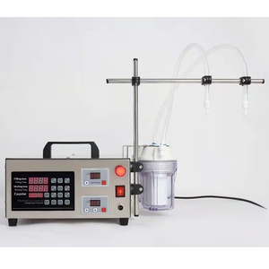Machine de remplissage de liquides CHINCAN, petite, pour spiritueux, eau, boissons, lait, à double tête, remplissage quantifié contrôlé - Product Image 1